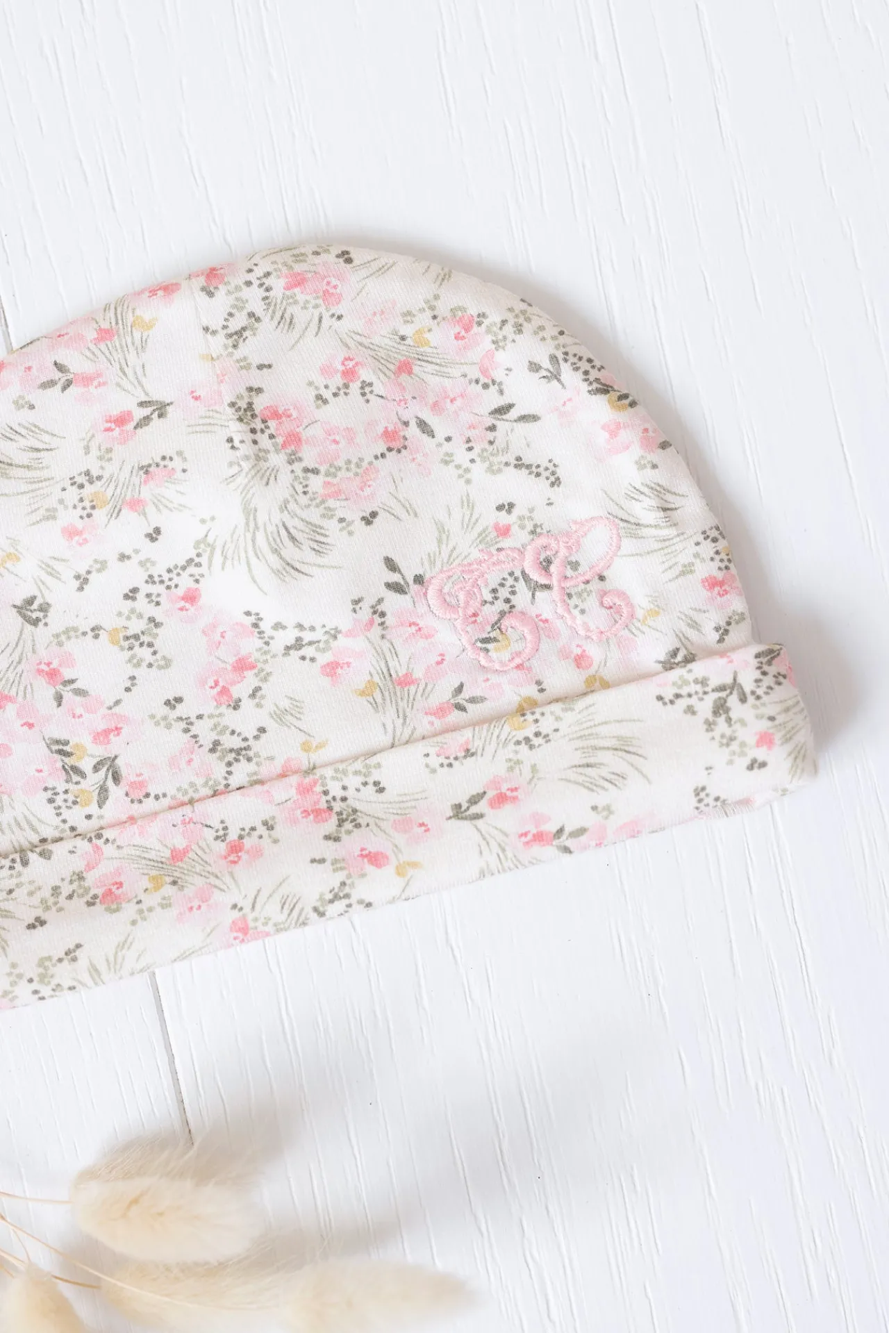 Tartine et Chocolat Bonnet Imprimé fleuri jardin hivernal| Jardin Hivernal|Pyjamas - Bonnets