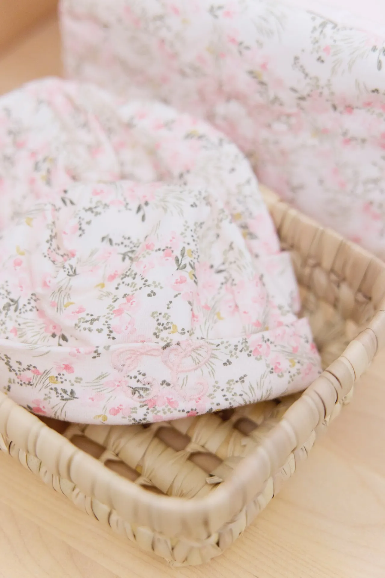 Tartine et Chocolat Bonnet Imprimé fleuri jardin hivernal| Jardin Hivernal|Pyjamas - Bonnets