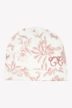 Tartine et Chocolat Bonnet Imprimé inspiration Toile de Jouy imprimé rose| Toile De Jouy Rose|Pyjamas - Bonnets