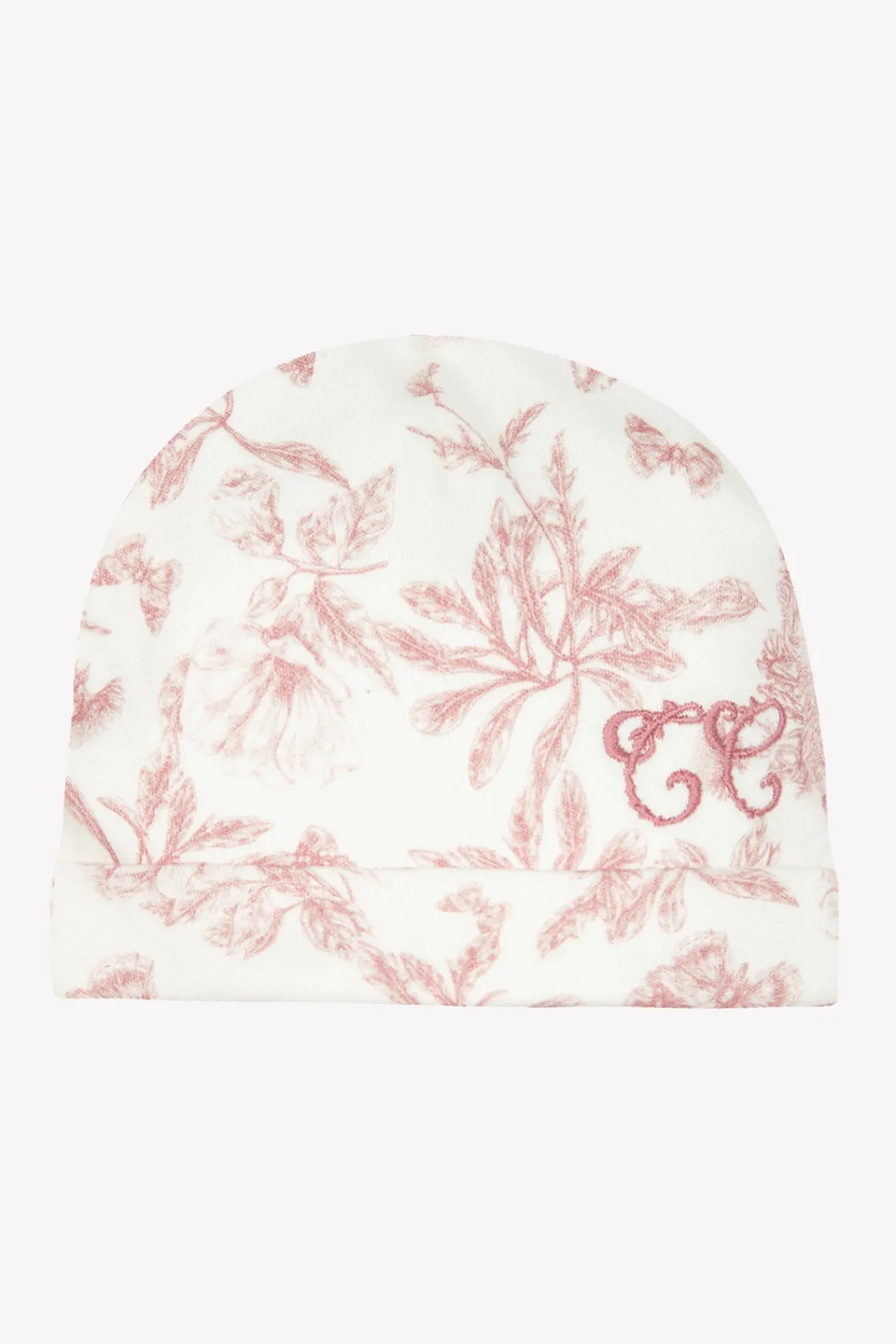Tartine et Chocolat Bonnet Imprimé inspiration Toile de Jouy imprimé rose| Toile De Jouy Rose|Pyjamas - Bonnets