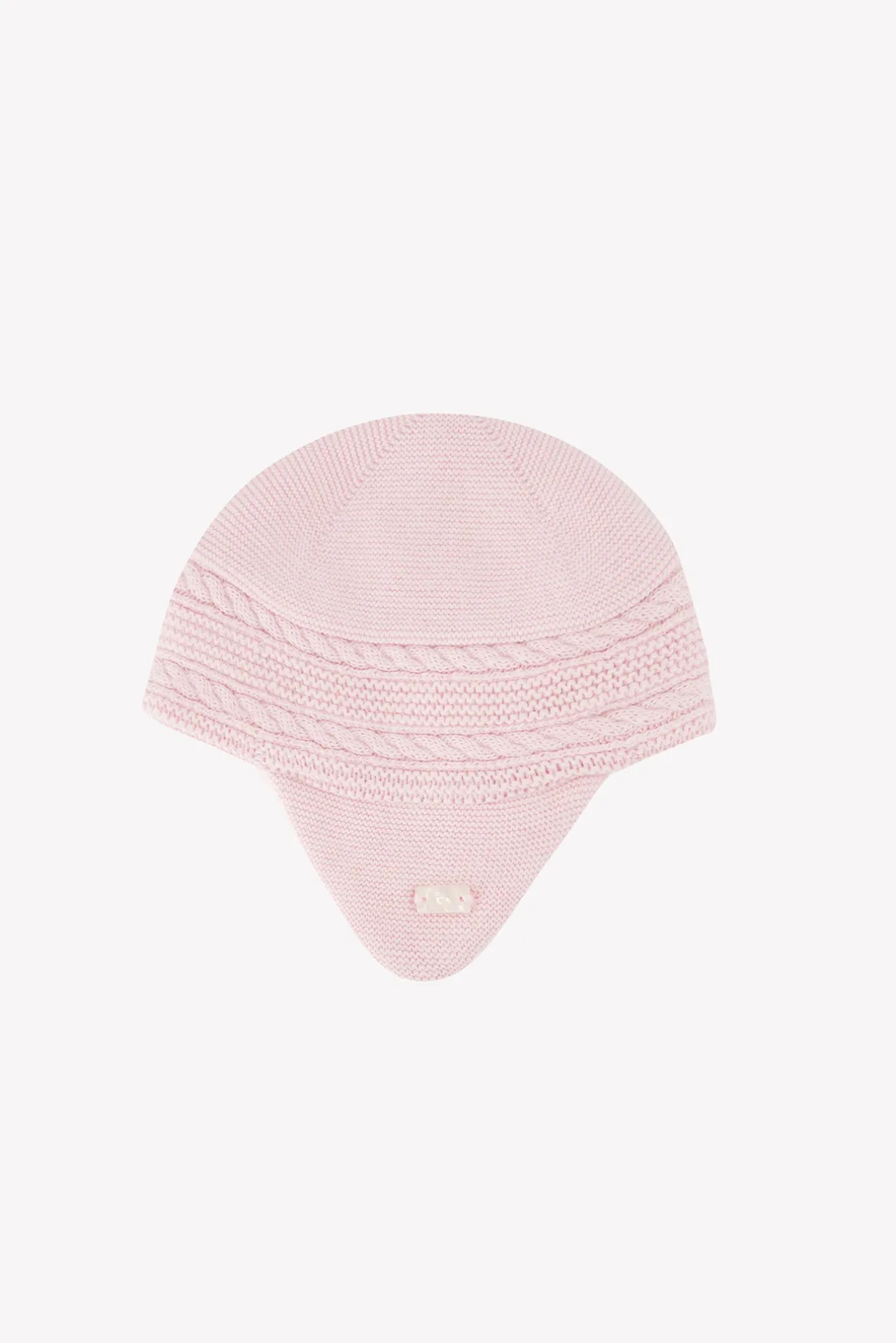 Tartine et Chocolat Bonnet Rose pâle cache-oreilles| Accessoires - Chaussons