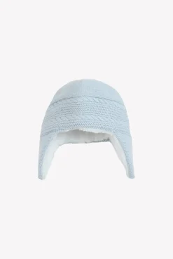Tartine et Chocolat Bonnet Bleu chiné cache-oreilles| Accessoires - Chaussons