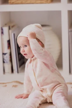 Tartine et Chocolat Bonnet Rose pâle Kujten x| Accessoires|Cachemire