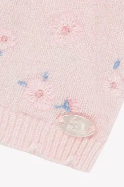 Tartine et Chocolat Bonnet Rose pâle fleurs| Accessoires