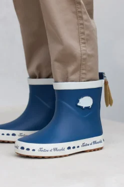 Tartine et Chocolat Bottes de pluie Marine|Enfant Souliers|Chaussures