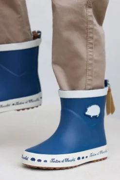 Tartine et Chocolat Bottes de pluie Marine|Enfant Souliers|Chaussures