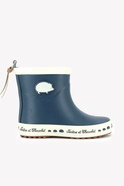 Tartine et Chocolat Bottes de pluie Marine|Enfant Souliers|Chaussures