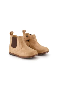 Tartine et Chocolat Bottines Cuir caramel| Souliers|Chaussures