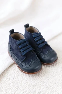 Tartine et Chocolat Bottines Cuir marine| Souliers|Chaussures