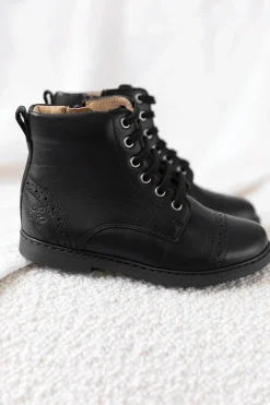Tartine et Chocolat Bottines Cuir noir|Enfant Souliers|Chaussures