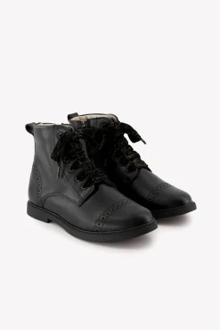 Tartine et Chocolat Bottines Cuir noir|Enfant Souliers|Chaussures