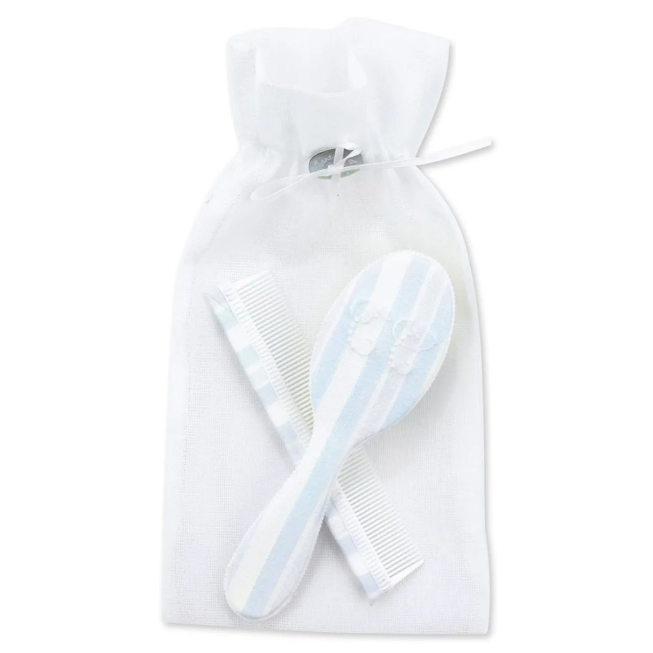 Tartine et Chocolat Brosse & Peigne Garda bleu ciel Made In France| Linges - Accessoires De Bain