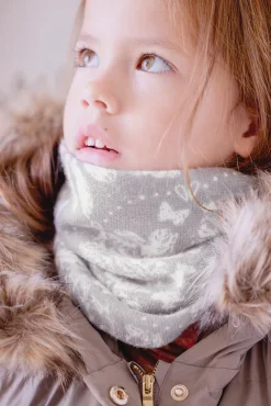 Tartine et Chocolat Cache-cou Taupe Kujten x|Enfant Accessoires|Accessoires