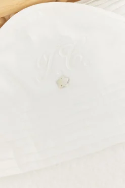 Tartine et Chocolat Cape de bain Monogramme blanc| Monogramme|Linges - Accessoires De Bain