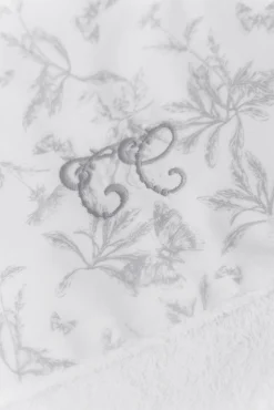 Tartine et Chocolat Cape de bain Imprimé inspiration toile de jouy gris| Toile De Jouy Gris|Linges - Accessoires De Bain
