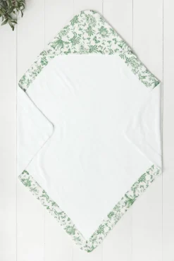 Tartine et Chocolat Cape de bain Abbaye des Vaux de Cernay x| Toile De Jouy Vert