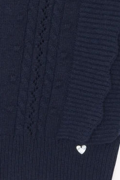Tartine et Chocolat Cardigan Marine sans manche|Enfant Cardigans - Pulls - Sweats