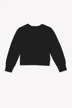 Tartine et Chocolat Cardigan Noir nœuds|Enfant Cardigans - Pulls - Sweats