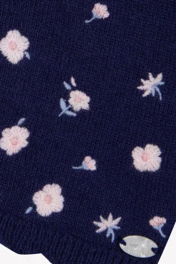 Tartine et Chocolat Cardigan Myosotis broderie rose pâle| Cardigans - Pulls - Sweats