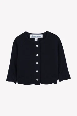 Tartine et Chocolat Cardigan Marine maille| Cardigans - Pulls - Sweats
