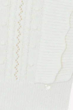 Tartine et Chocolat Cardigan Ecru sans manche|Enfant Cardigans - Pulls - Sweats
