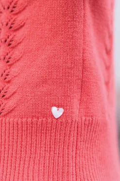 Tartine et Chocolat Cardigan Praline en laine ajourée|Enfant Cardigans - Pulls - Sweats