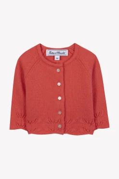 Tartine et Chocolat Cardigan Praline maille| Cardigans - Pulls - Sweats