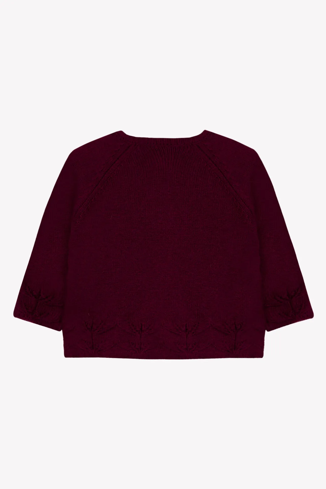 Tartine et Chocolat Cardigan Prune maille| Cardigans - Pulls - Sweats