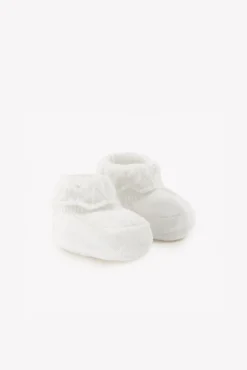 Tartine et Chocolat Chaussons Ecru volants| Accessoires - Chaussons