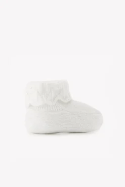 Tartine et Chocolat Chaussons Ecru volants| Accessoires - Chaussons