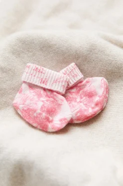 Tartine et Chocolat Chaussons Rose Kujten x| Cachemire|Accessoires - Chaussons