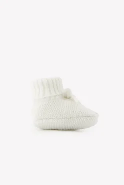 Tartine et Chocolat Chaussons Ecru nœud| Accessoires - Chaussons|Accessoires - Chaussons