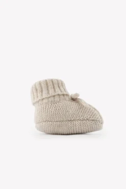 Tartine et Chocolat Chaussons Moka chiné nœud| Accessoires - Chaussons|Accessoires - Chaussons