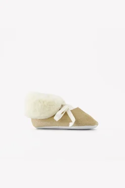Tartine et Chocolat Chaussons Or cuir| Accessoires