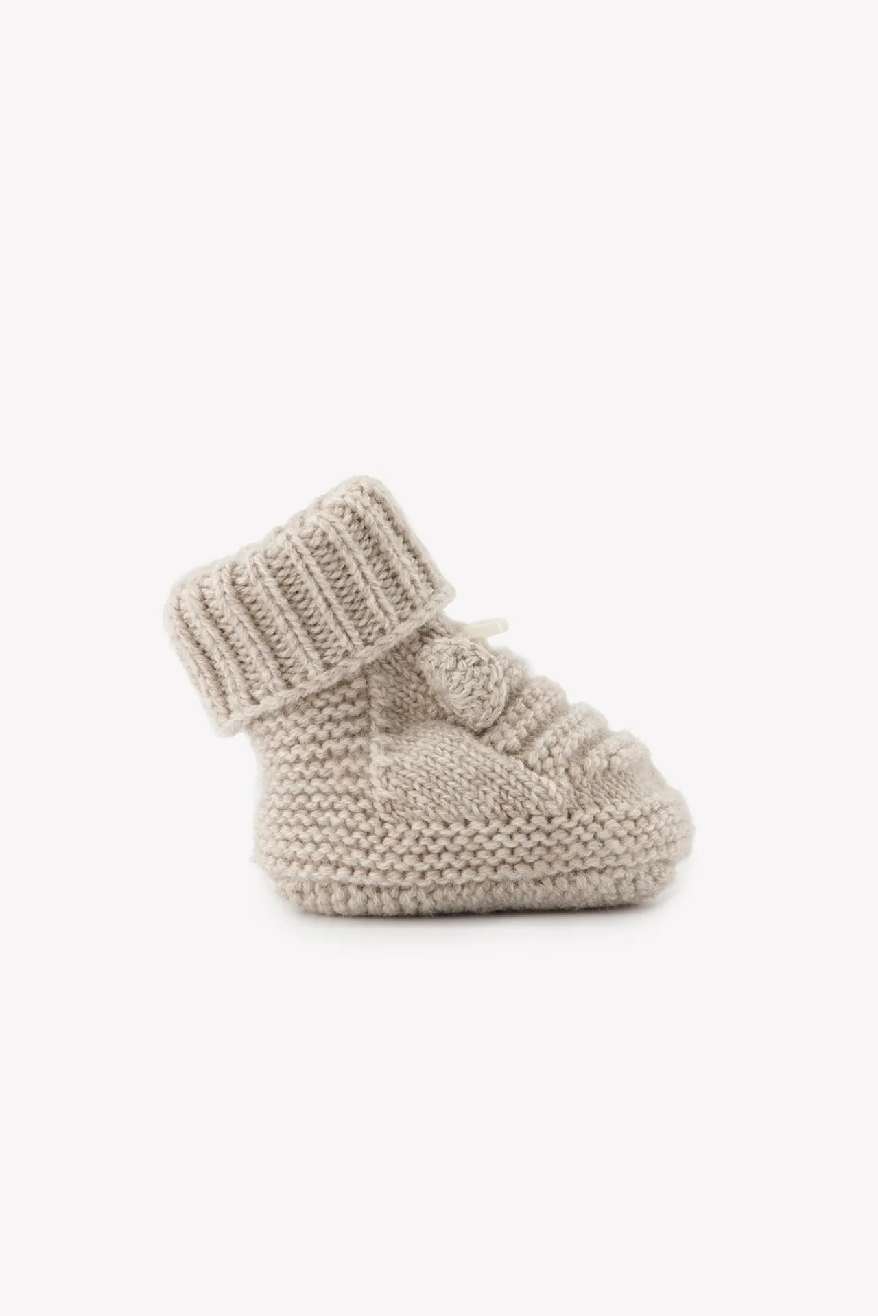 Tartine et Chocolat Chaussons Greige chiné laine| Accessoires - Chaussons