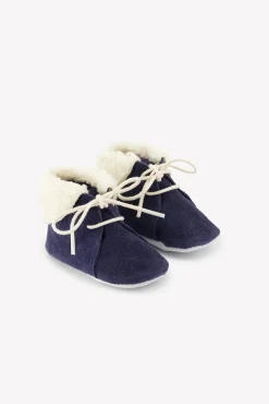 Tartine et Chocolat Chaussons Marine nubuck| Accessoires