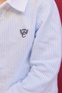 Tartine et Chocolat Chemise Bleu ciel monogramme TC| Chemises