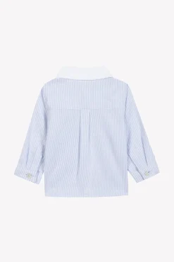 Tartine et Chocolat Chemise Bleu ciel monogramme TC| Chemises