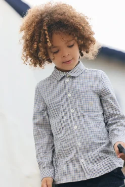 Tartine et Chocolat Chemise Ecorce à carreaux|Enfant Chemises