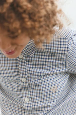 Tartine et Chocolat Chemise Ecorce à carreaux|Enfant Chemises