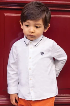 Tartine et Chocolat Chemise Blanche monogramme TC| Chemises