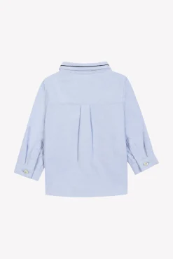 Tartine et Chocolat Chemise Bleu grisé monogramme TC| Chemises
