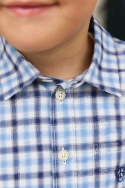 Tartine et Chocolat Chemise Marine à carreaux|Enfant Chemises