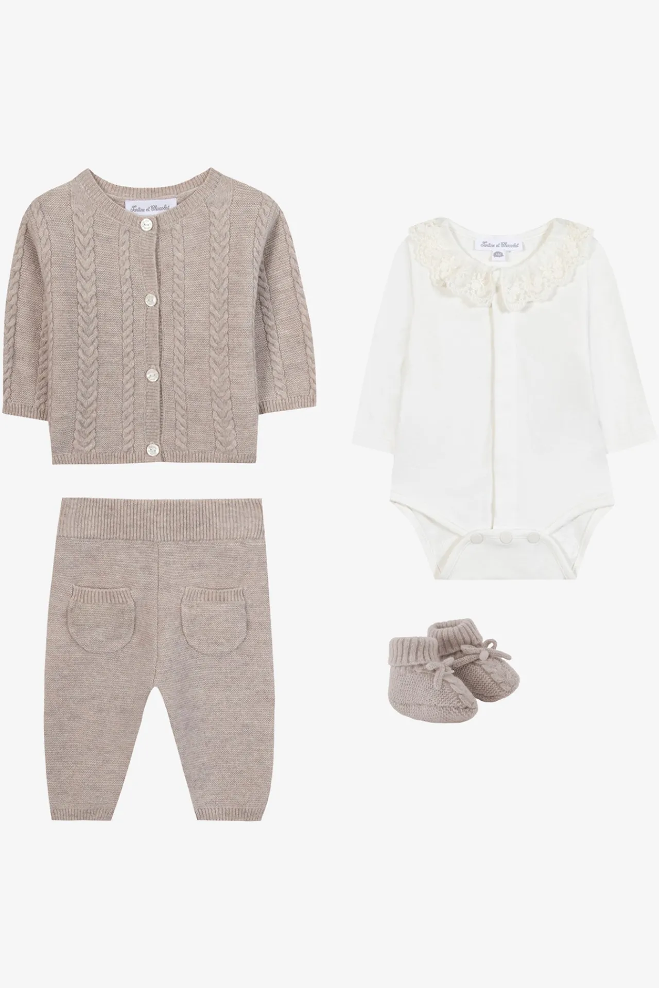 Tartine et Chocolat Coffret Elégance beige| Coffrets|Coffrets
