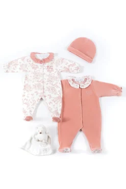 Tartine et Chocolat Coffret Naissance Imprimé inspiration Toile de Jouy| Toile De Jouy Rose|Coffrets