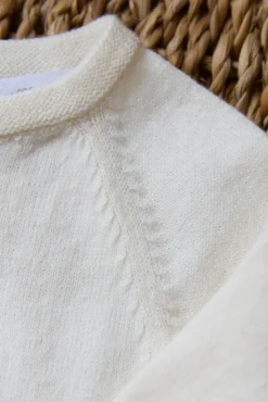 Tartine et Chocolat Combinaison longue Ecru broderie mouton| Combinaisons - Ensembles - Salopettes|Combinaisons - Ensembles - Salopettes