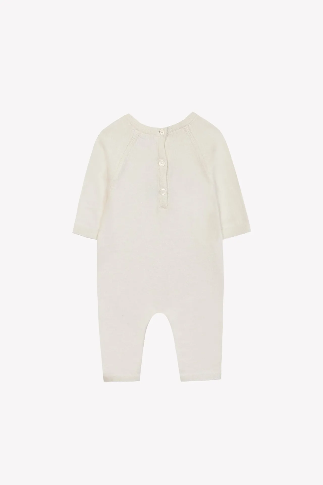 Tartine et Chocolat Combinaison longue Ecru broderie mouton| Combinaisons - Ensembles - Salopettes|Combinaisons - Ensembles - Salopettes
