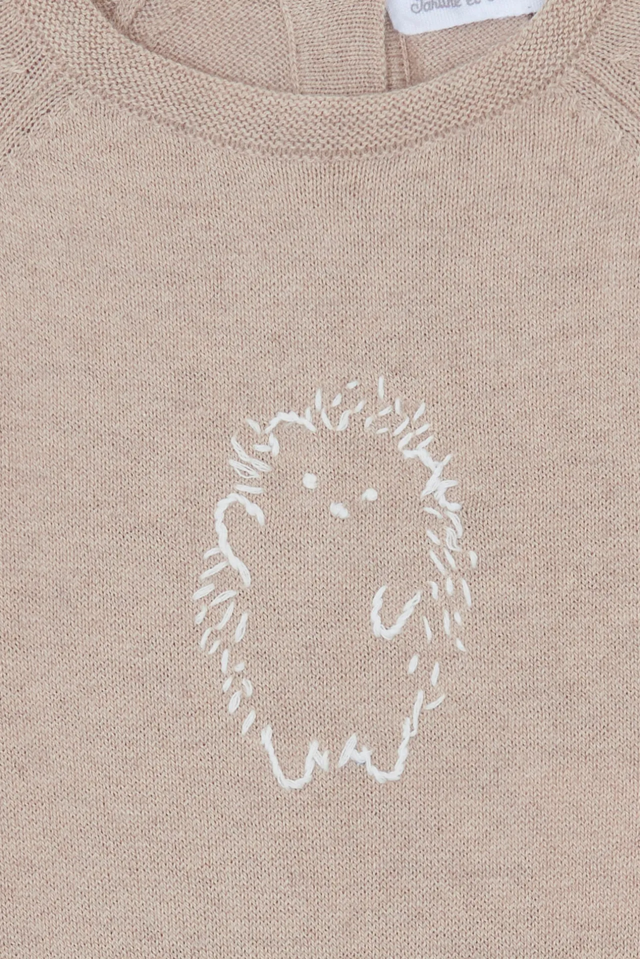 Tartine et Chocolat Combinaison longue Moka broderie hérisson| Combinaisons - Ensembles - Salopettes|Combinaisons - Ensembles - Salopettes