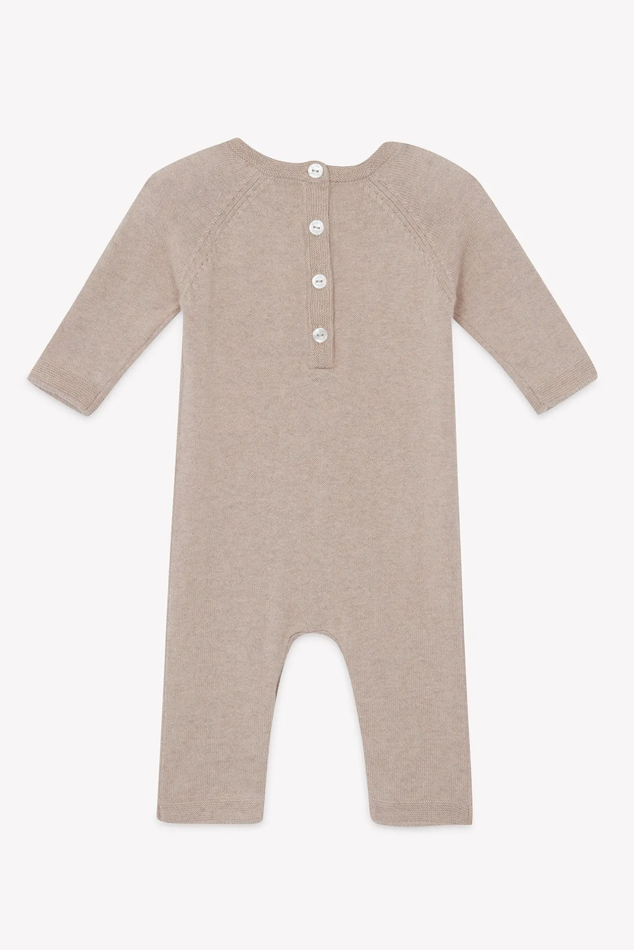 Tartine et Chocolat Combinaison longue Moka broderie hérisson| Combinaisons - Ensembles - Salopettes|Combinaisons - Ensembles - Salopettes