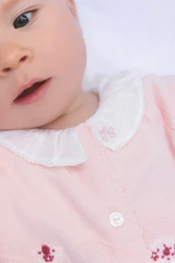 Tartine et Chocolat Combinaison longue Rose pâle broderies| Robes - Combinaisons - Ensembles